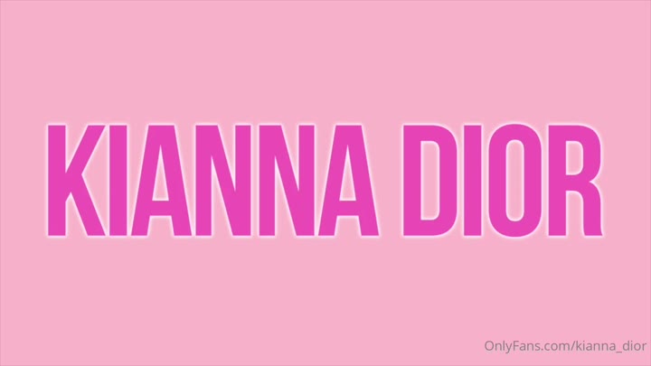 Epic Kianna Dior Nude leak