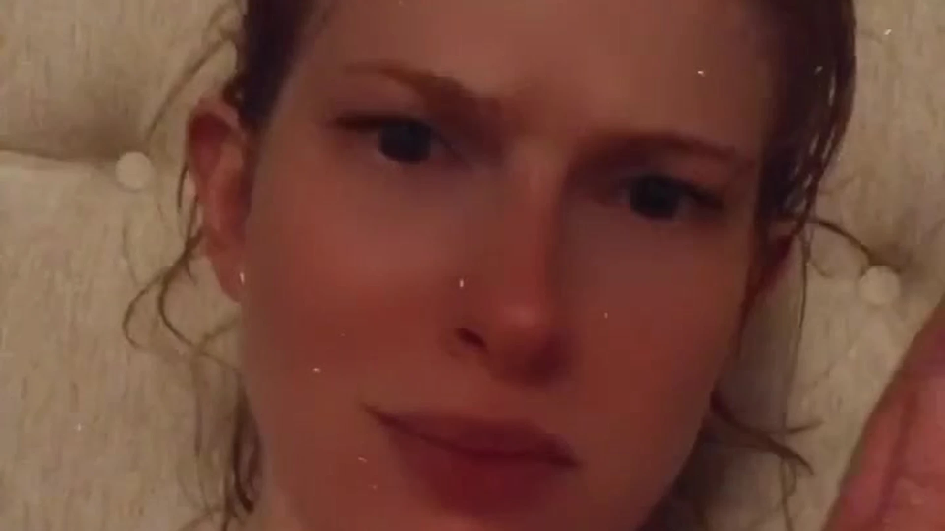Sensational attractive White Imogen Lucie tits full clip leak