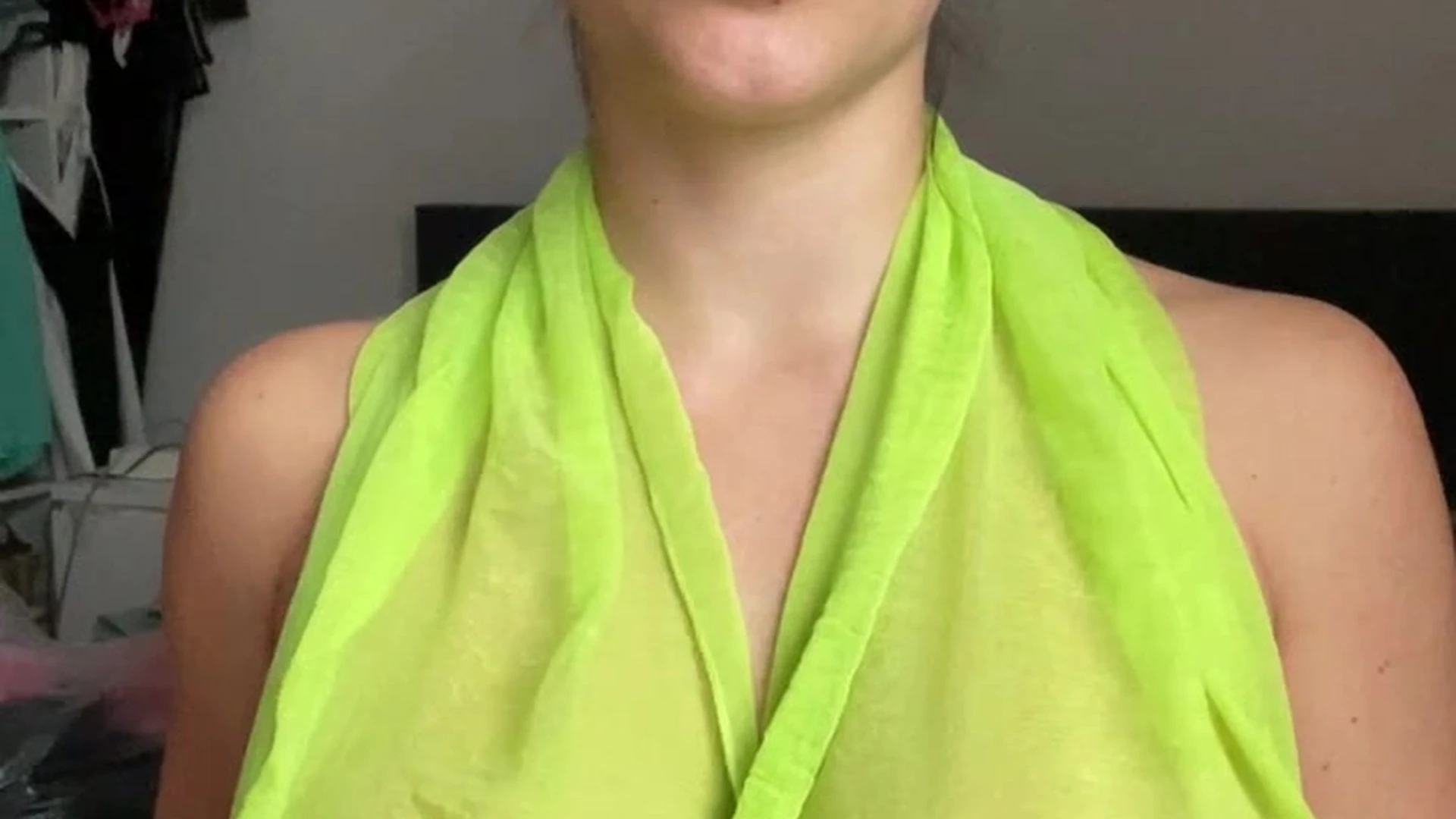 Captivating  Sweating Lingerine Estephania Nude porn
